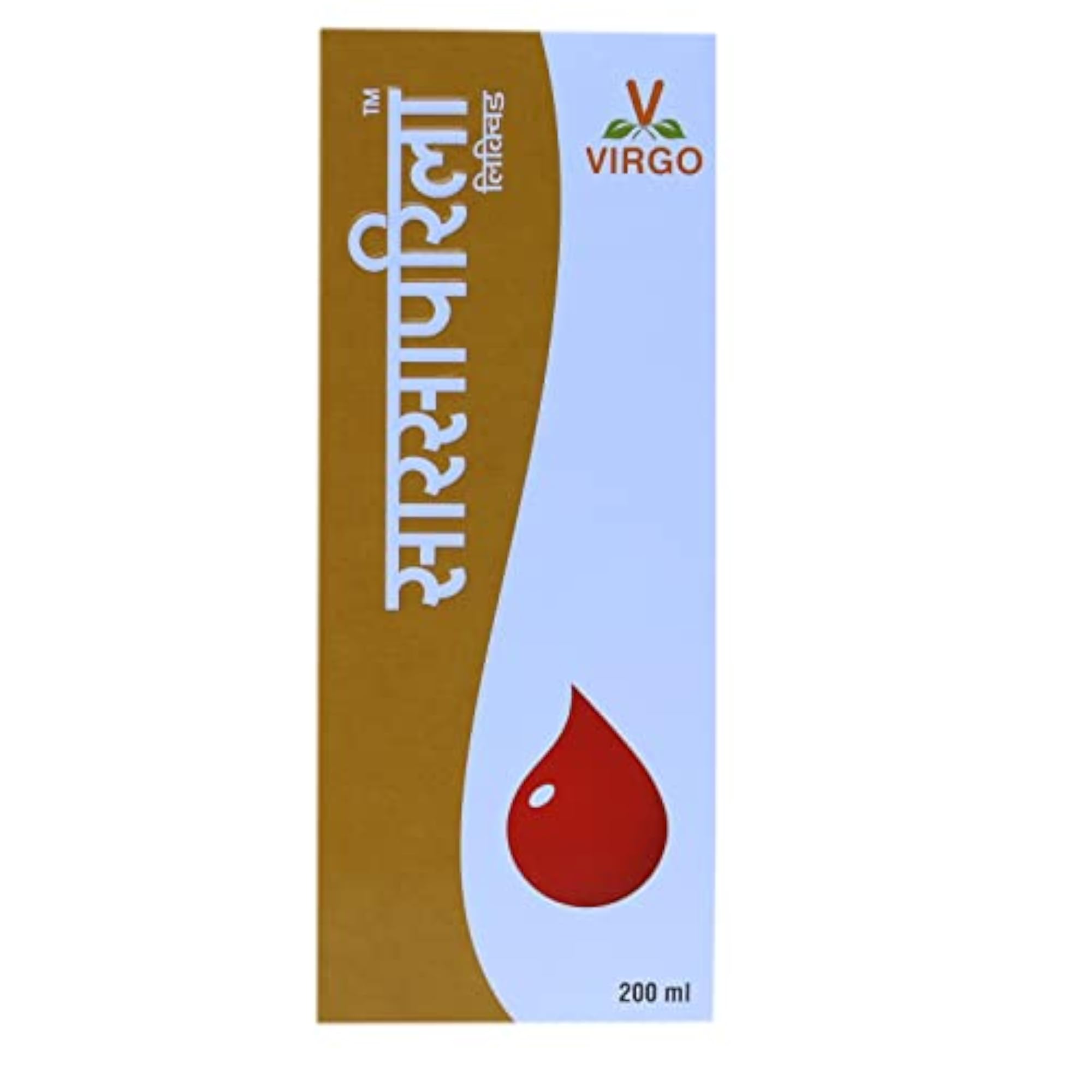 Virgo Sarsaparila Liquid, Ayurvedic Health Supplement